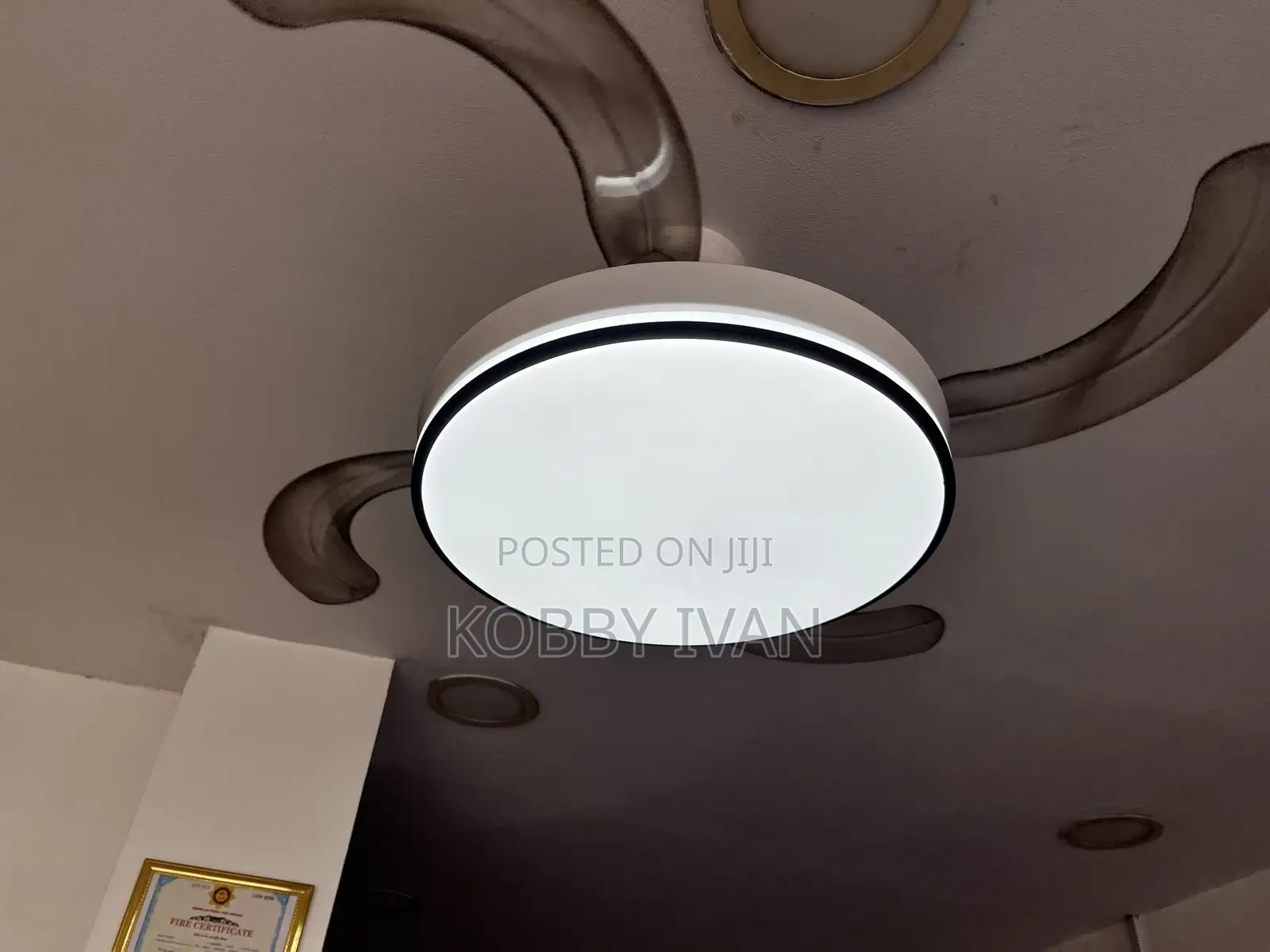 75w Intellectual Fan Light With Remote and Wall Mount