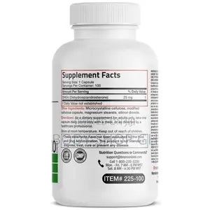 Bronson Dhea 25mg Once Daily Formula, 100 Capsules - Hormonal Balance