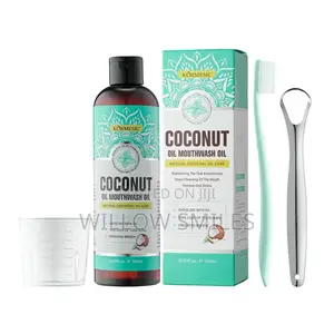 Coconut Oil Pulling Mouthwash