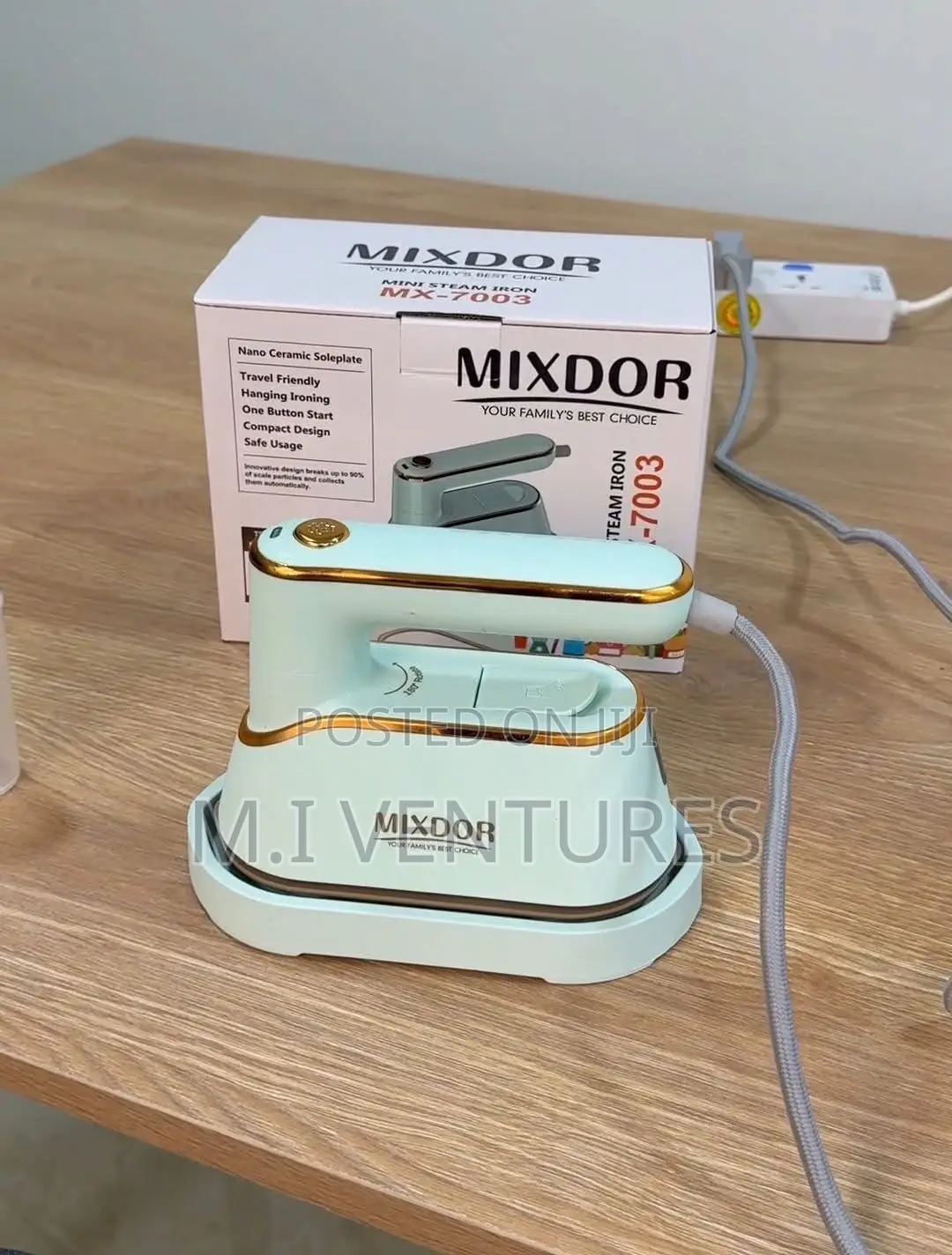 Mixdor Mx-7003 Mini Steam Iron