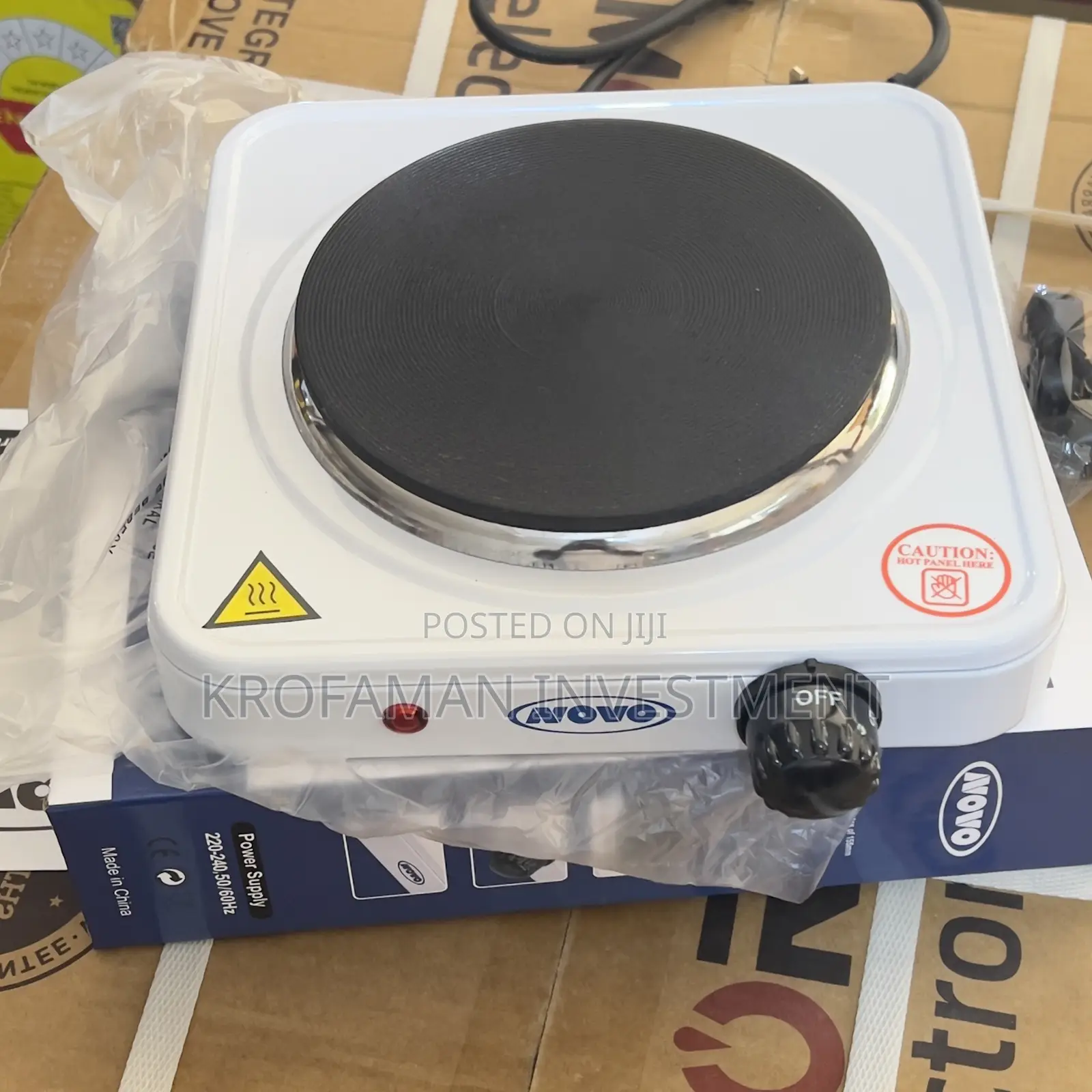 Novo Single Hot Plate