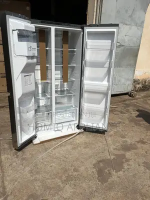 New Lg (674l) Side-by-Side Fridge, Uvnano, Water Dispenser Available