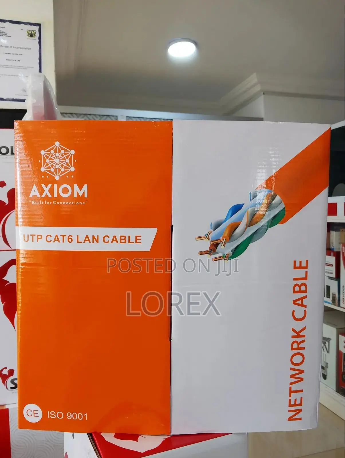 Axiom Cat6 Cable 305m Indoor