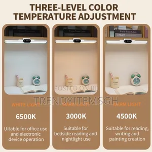 Adjustable Brightness Reading Table Cabinet Led Light With Time