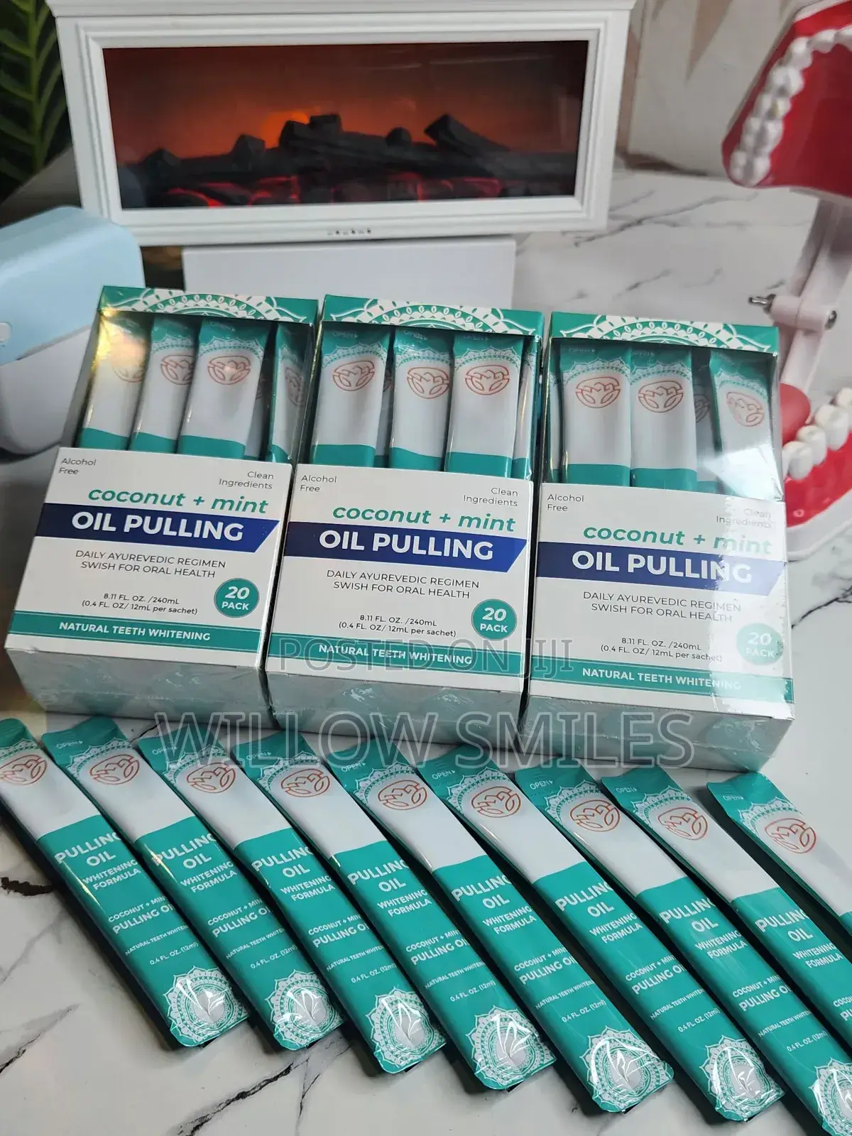 Coconut Oil Pulling Mouthwash