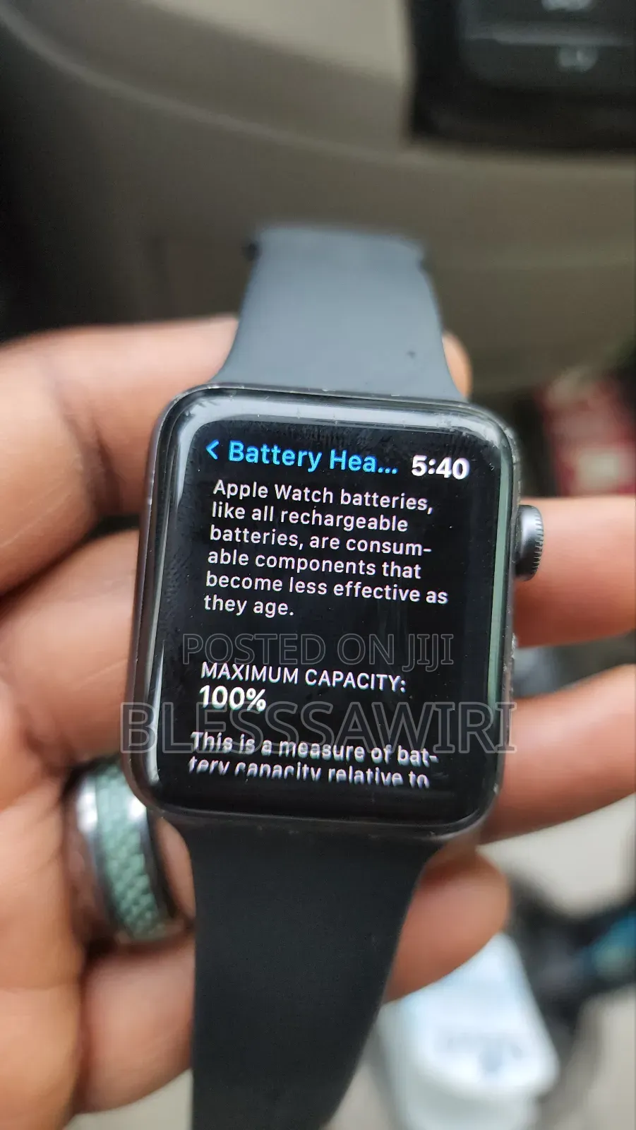 Apple Watch Series 3 With 100% Battery Health