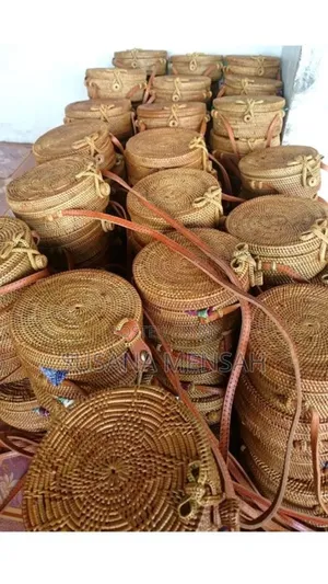 Rattan Woven Straw Bag