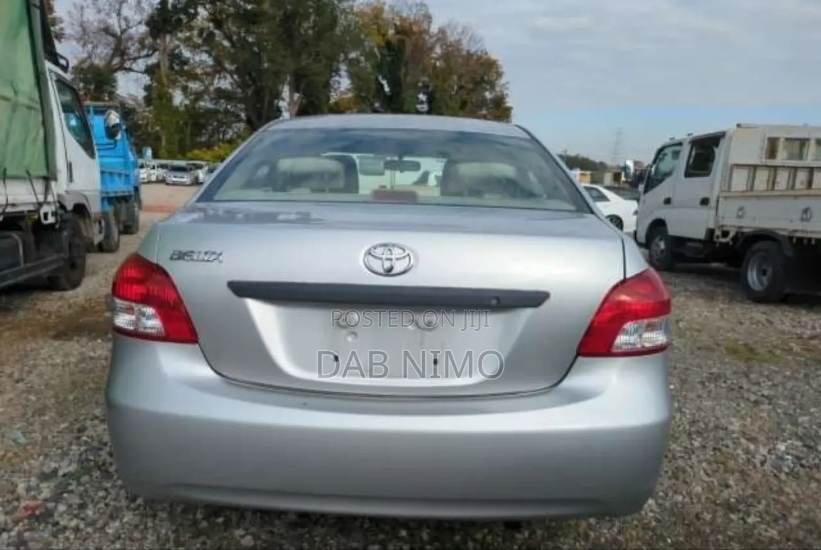 Toyota Belta 2012 Silver