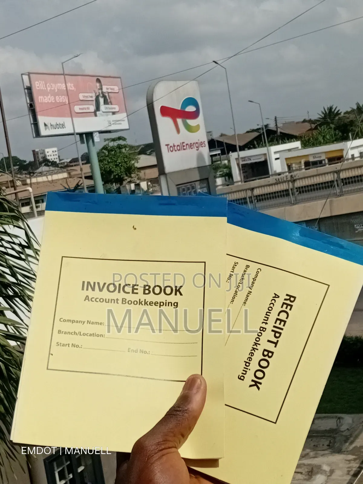 10 Invoice | Receipt Books - Design + Print
