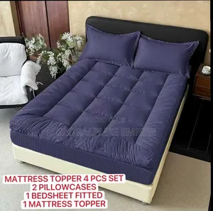 4-Piece Mattress Topper Set Soft Comfortable
