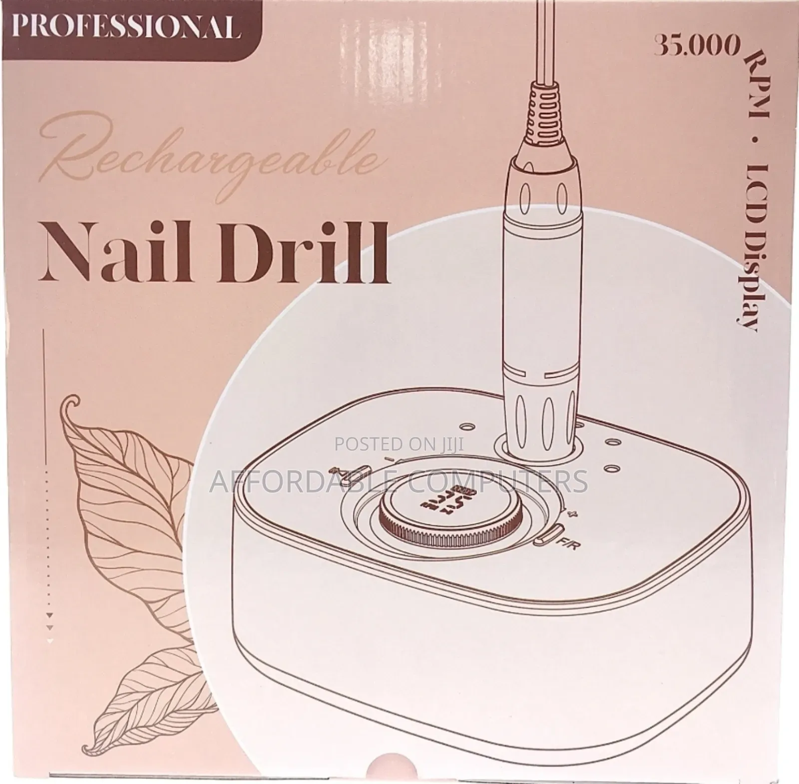 Rechargeable Nail Drill