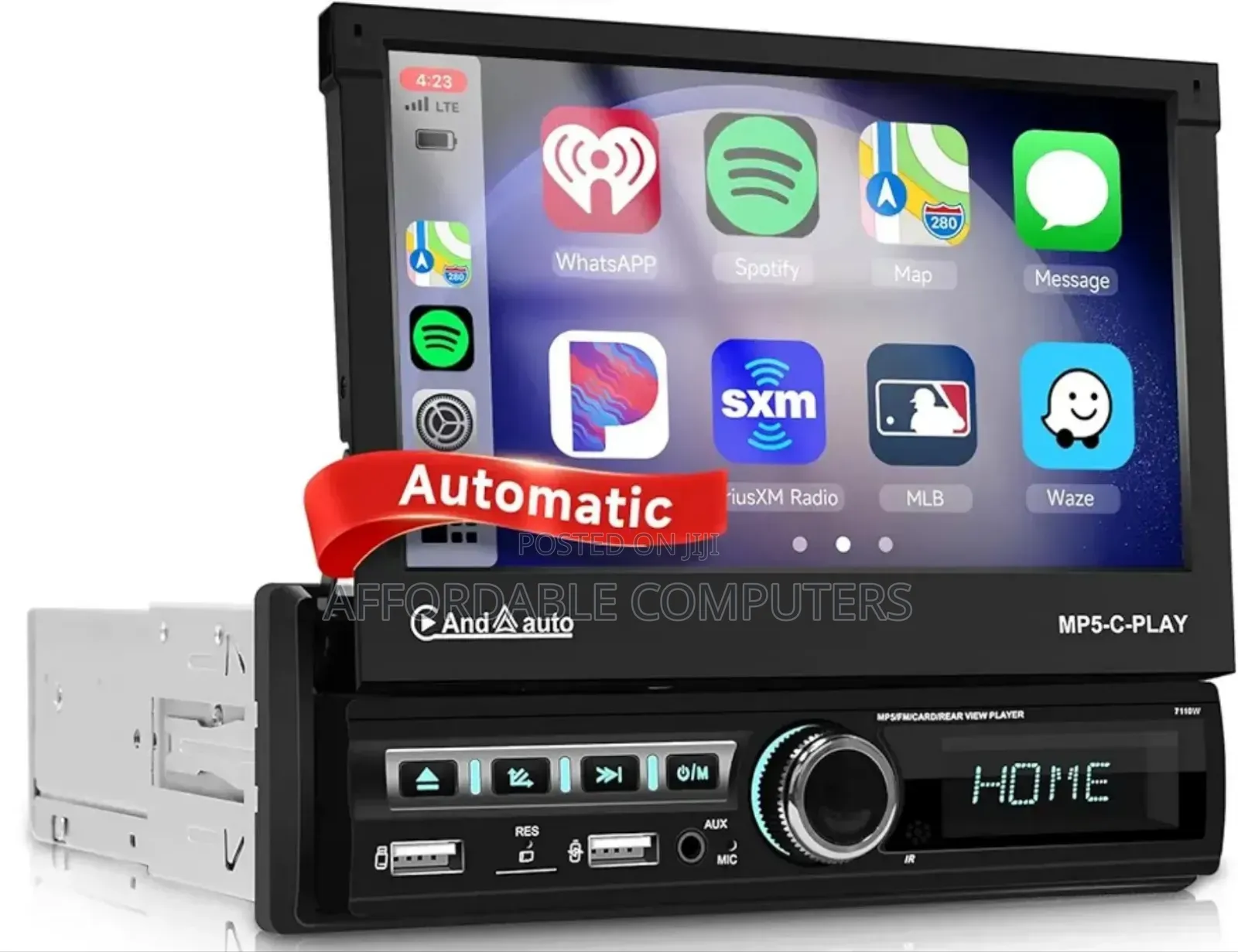 Car Mp5 Wireless 7 Inch Electric Telescopic