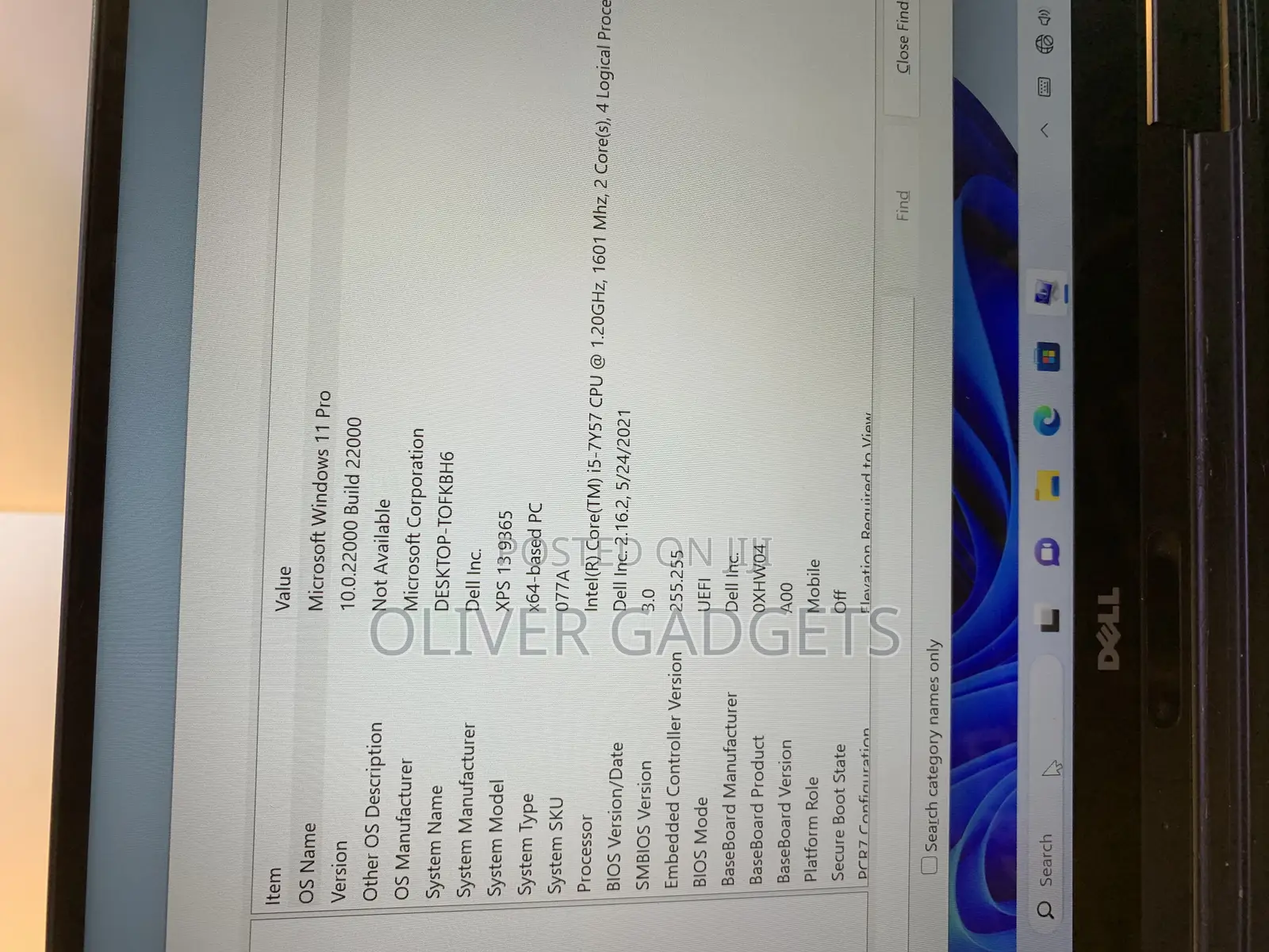 Laptop Dell XPS 13 8GB Intel Core I5 SSD 256GB
