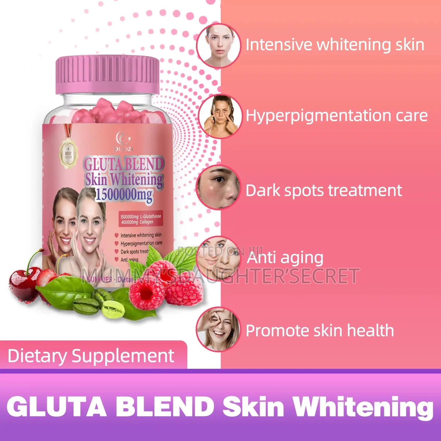 Douzi Gluta Blend Skin Whitening Mg