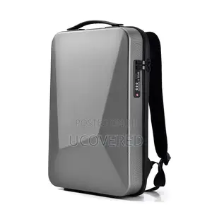 Anti Theft Hard Shell Backpack With Usb Ports And Cable