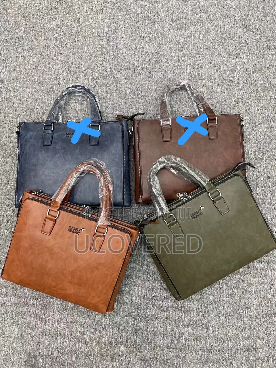 Real Leather Corporate Laptop/Briefcase Bag