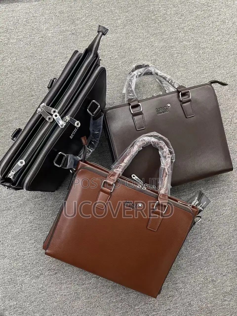 Real Leather Corporate Laptop/Briefcase Bag