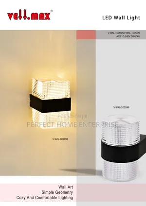 3 in 1 Square Wall Lamp