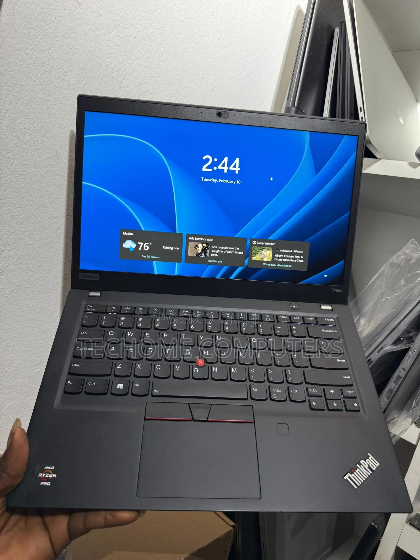 Laptop Lenovo ThinkPad T495s 16GB Intel Core I7 SSD 256GB