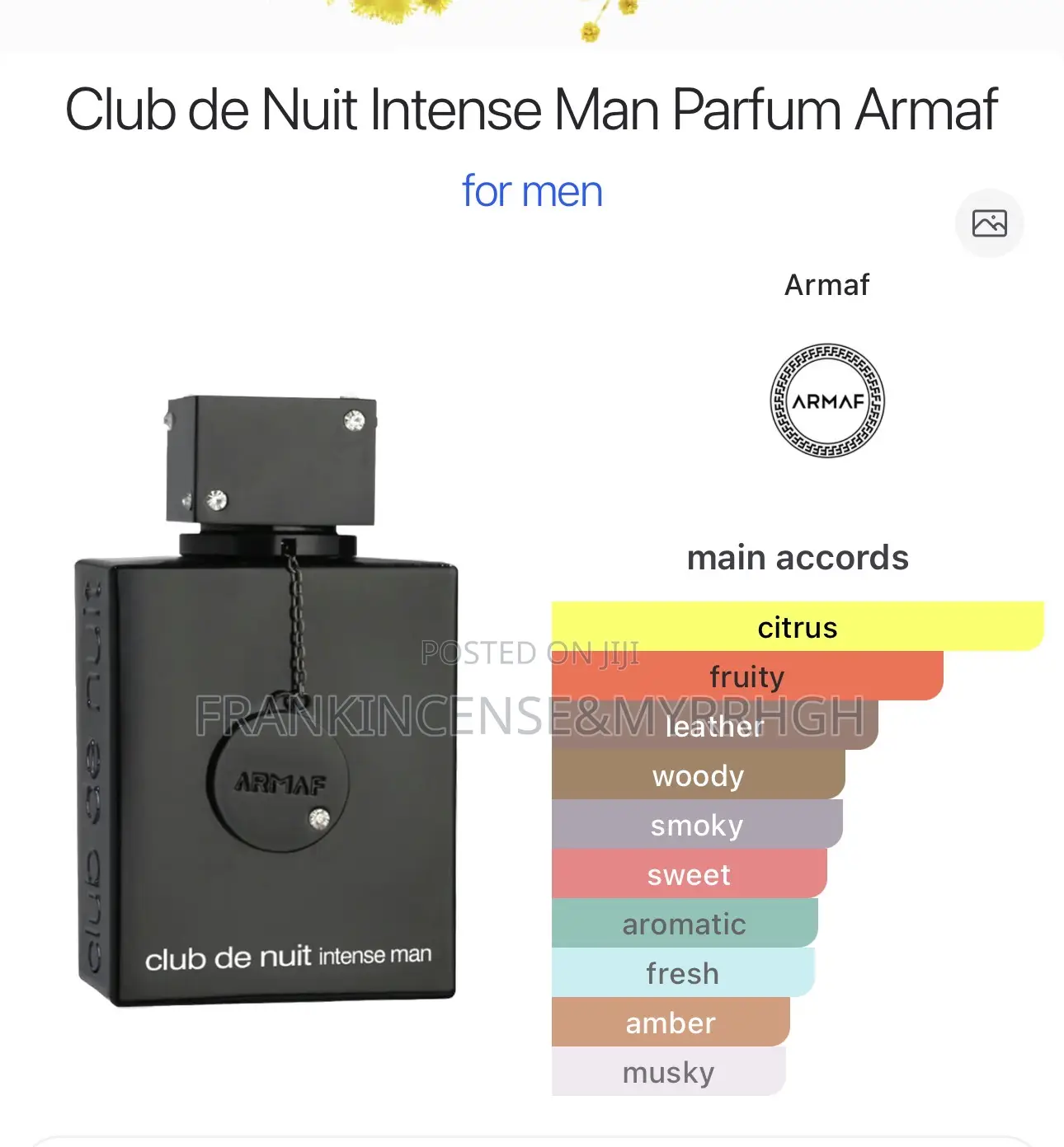 Club De Nuit Intense Man 150ml Pure Perfume