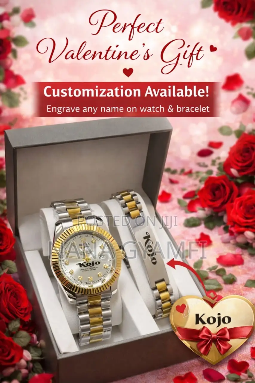  Make It Personal – Engraved Watch Valentine Package for Him/Her