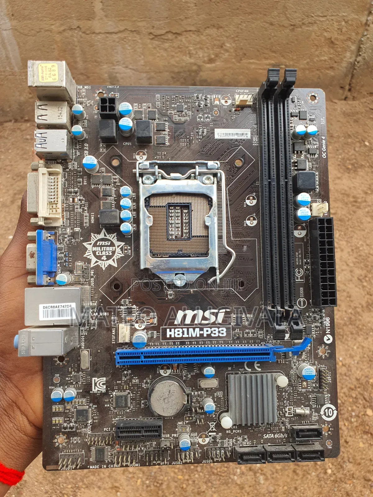 Msi H81m P33