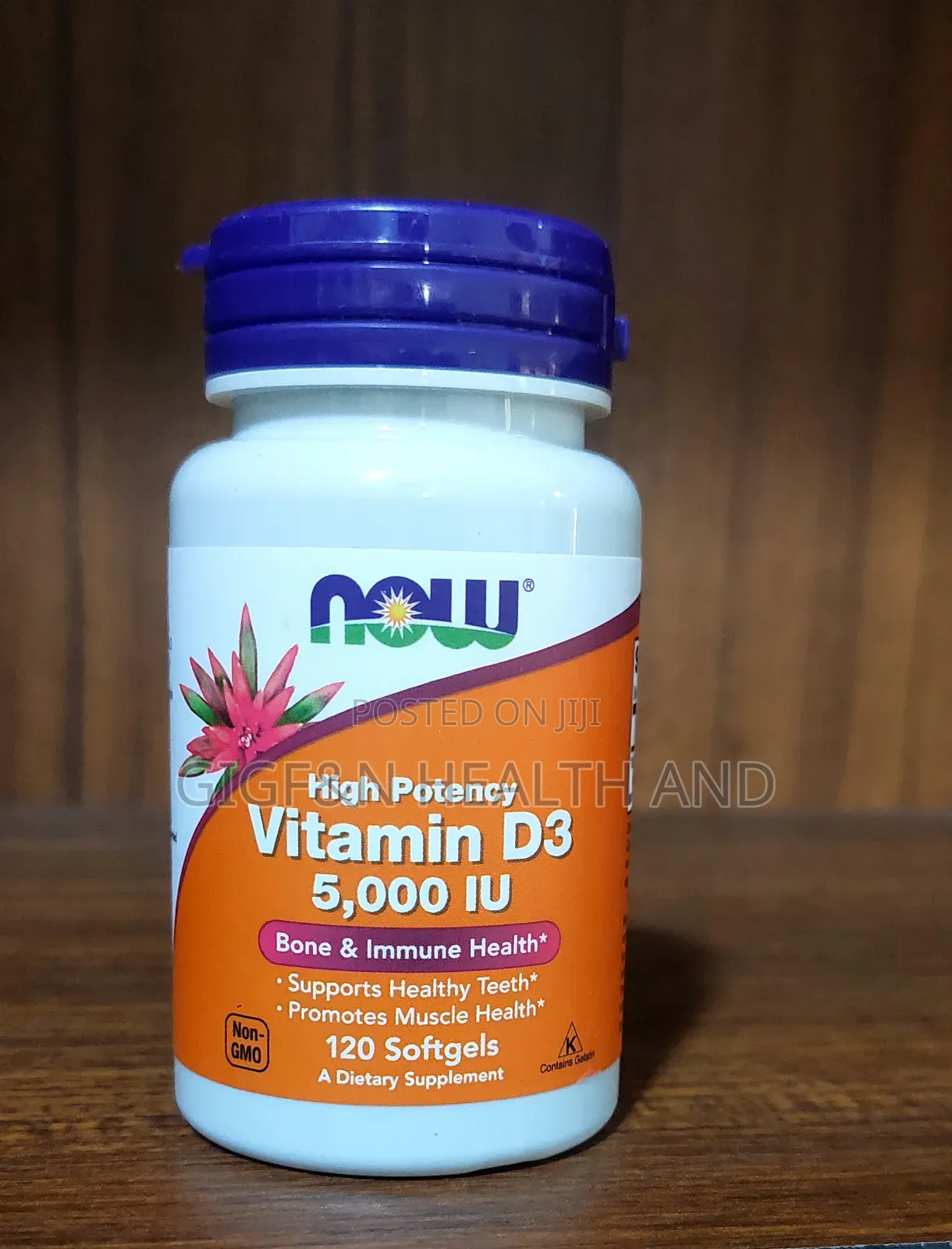 Now Vitamin D3 5000iu/120 Softgel (2028 Expiry)