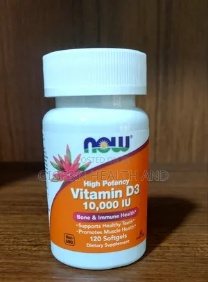 Now High Potency Vitamin D3 10,000iu (2028 Expiry)