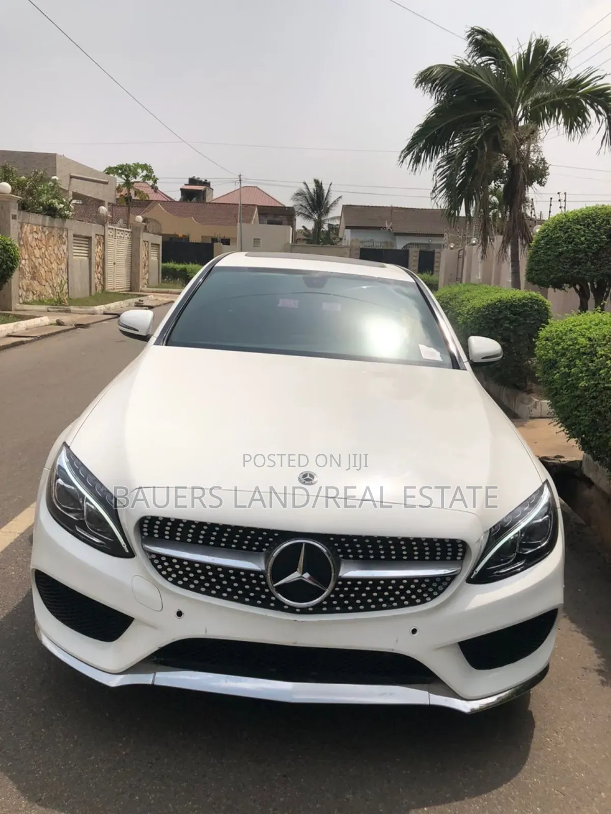 Mercedes-Benz C300 2017 White