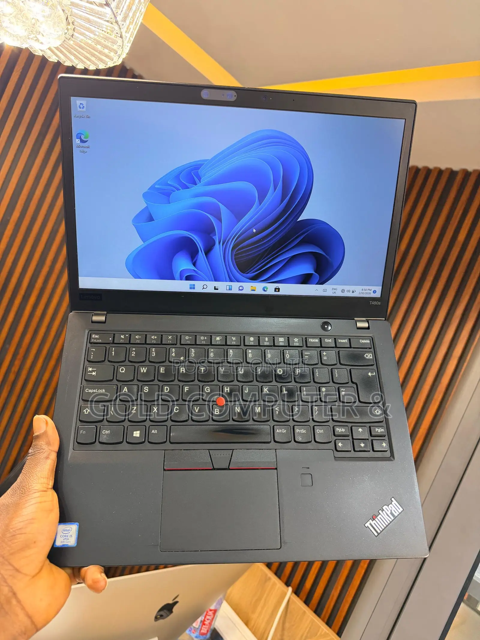 Laptop Lenovo ThinkPad T480s 8GB Intel Core I5 SSD 256GB