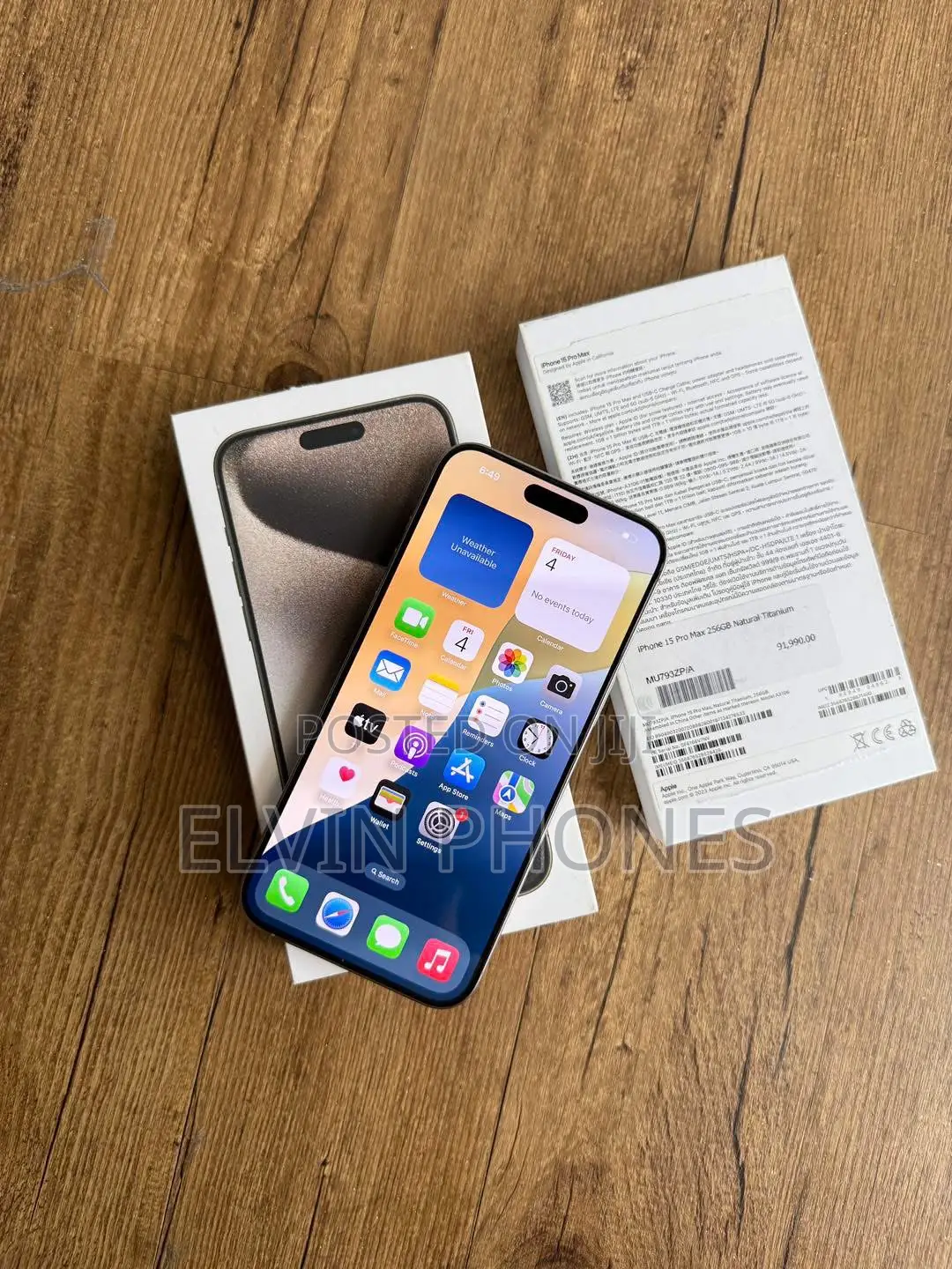Apple iPhone 15 Pro Max 256 GB Gold
