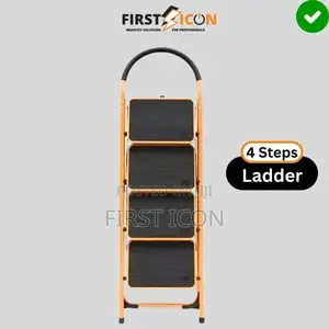 4 Step Portable Steel Ladder - Dingqi 86004