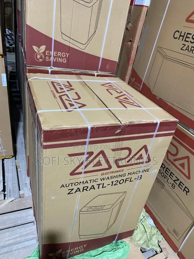 Durable Zara 12kg Top Load Fullyauto Washing Machine (Tl-120fl-B)