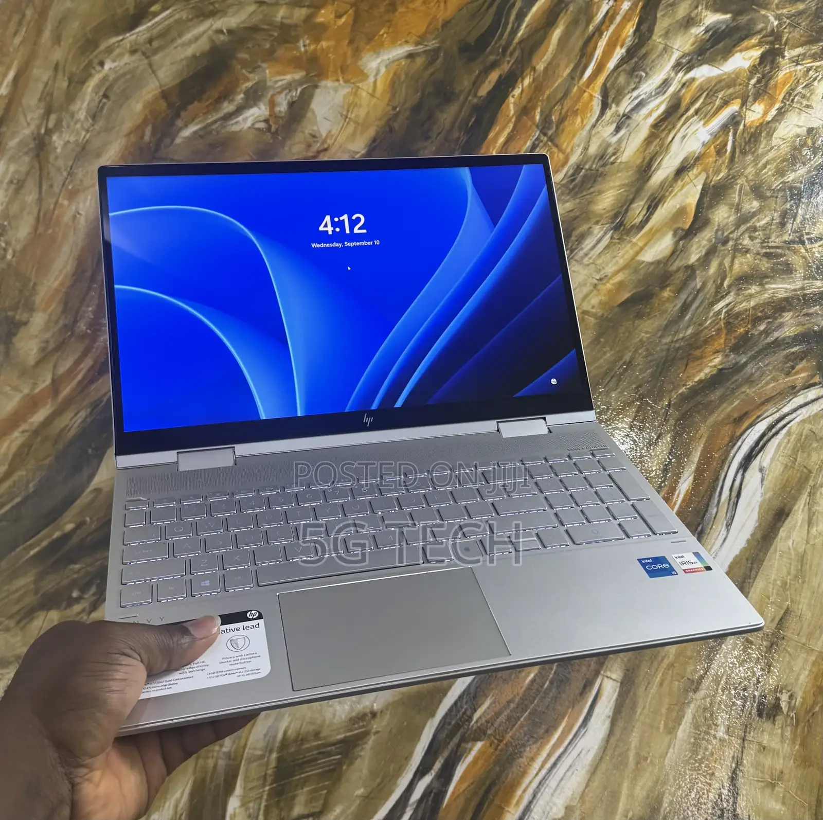 Laptop HP Envy x360 Convertible 15 es2xx 16GB Intel Core i5 SSD 256GB