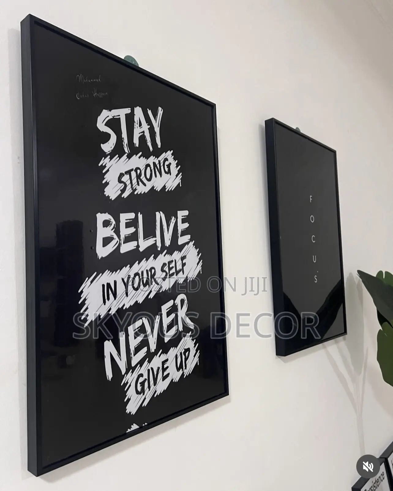 Insp Quote Hollow Art Frame