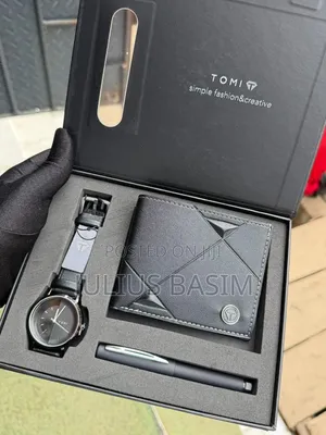 Tomi Watch With Wallet and Pen in Box