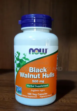Black Walnut Hull, 500 Mg 100 Veg Capsules