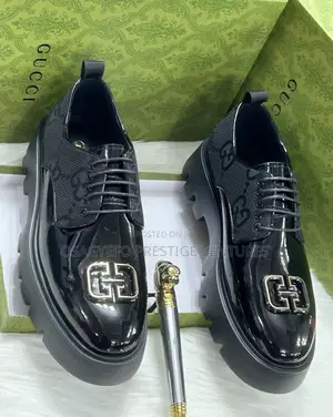 Classic and Premium Gucci Shoe Black