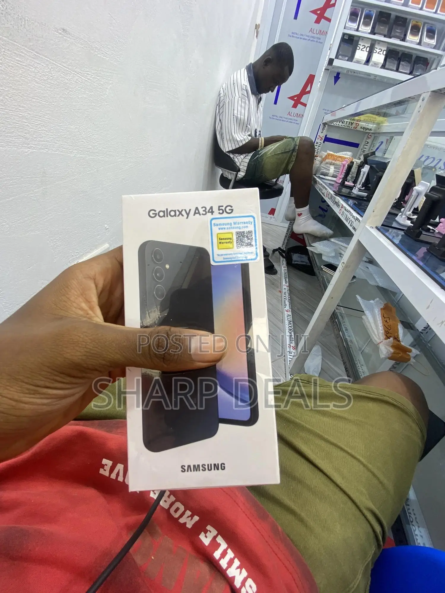 New Samsung Galaxy A34 5G 256 GB Gray