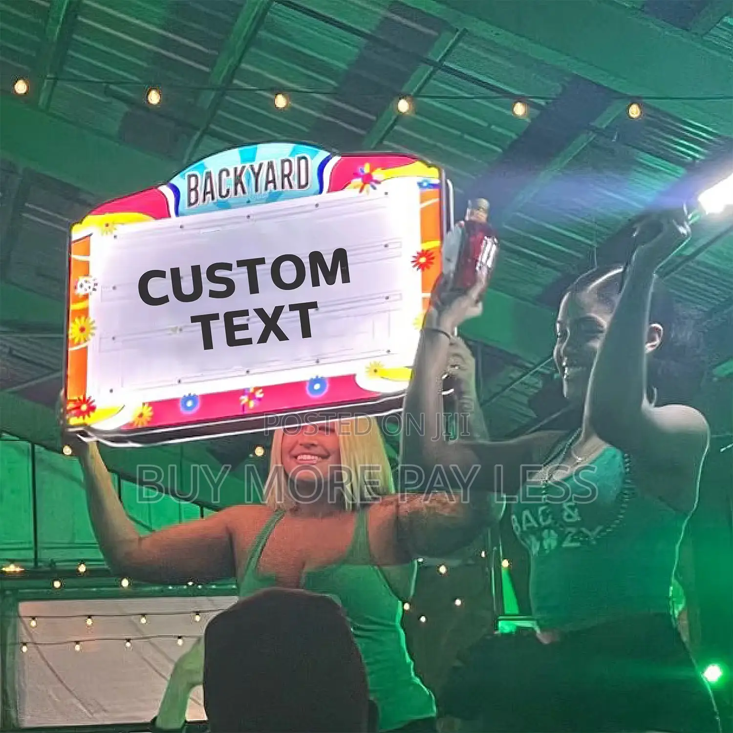 Led Custom Message Board Bottle Presentation Led Light