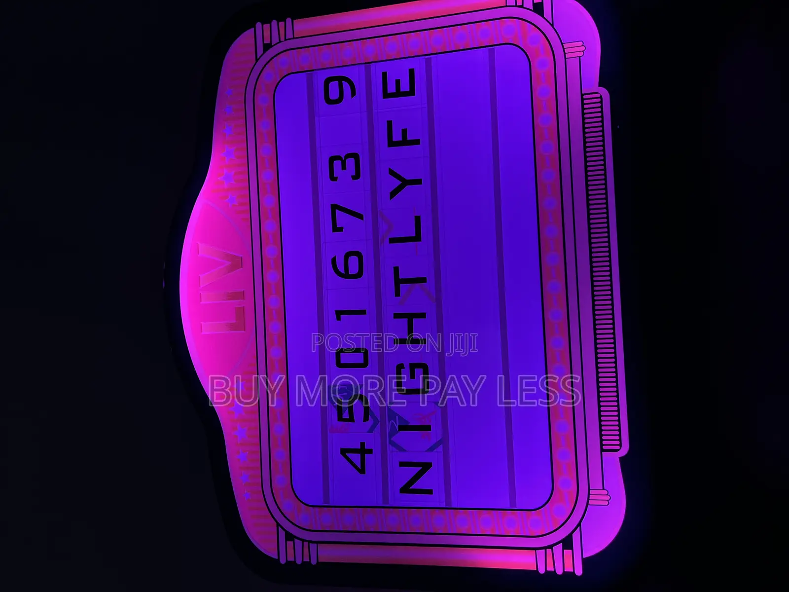 Led Custom Message Board Bottle Presentation Led Light