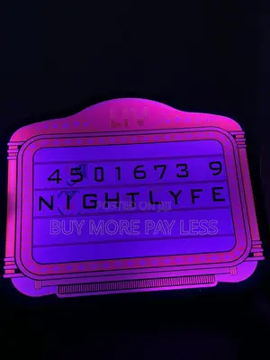 Led Custom Message Board Bottle Presentation Led Light