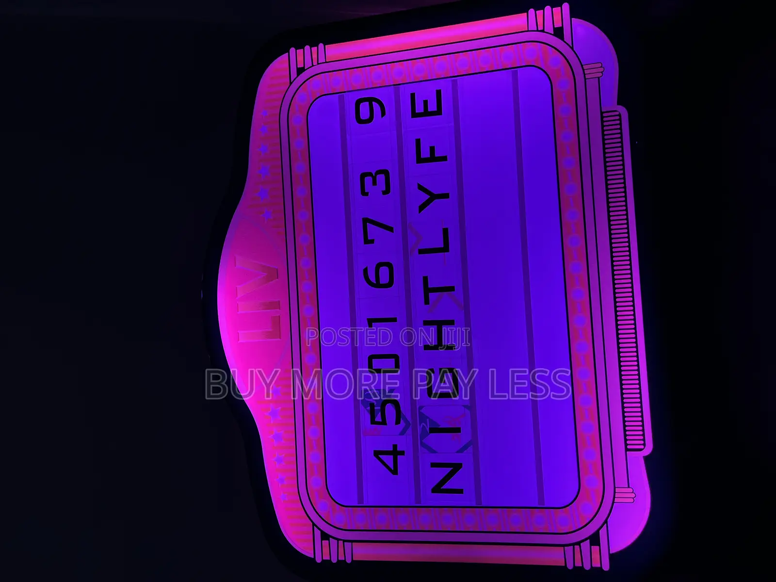 Led Custom Message Board Bottle Presentation Led Light