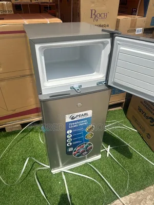 Pearl Table Top Double Door Fridge 95 Litres Top Freezer