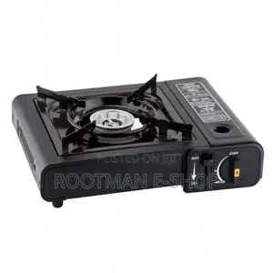Bossman Portable Gas Stove With 2 Gas Cans Refills