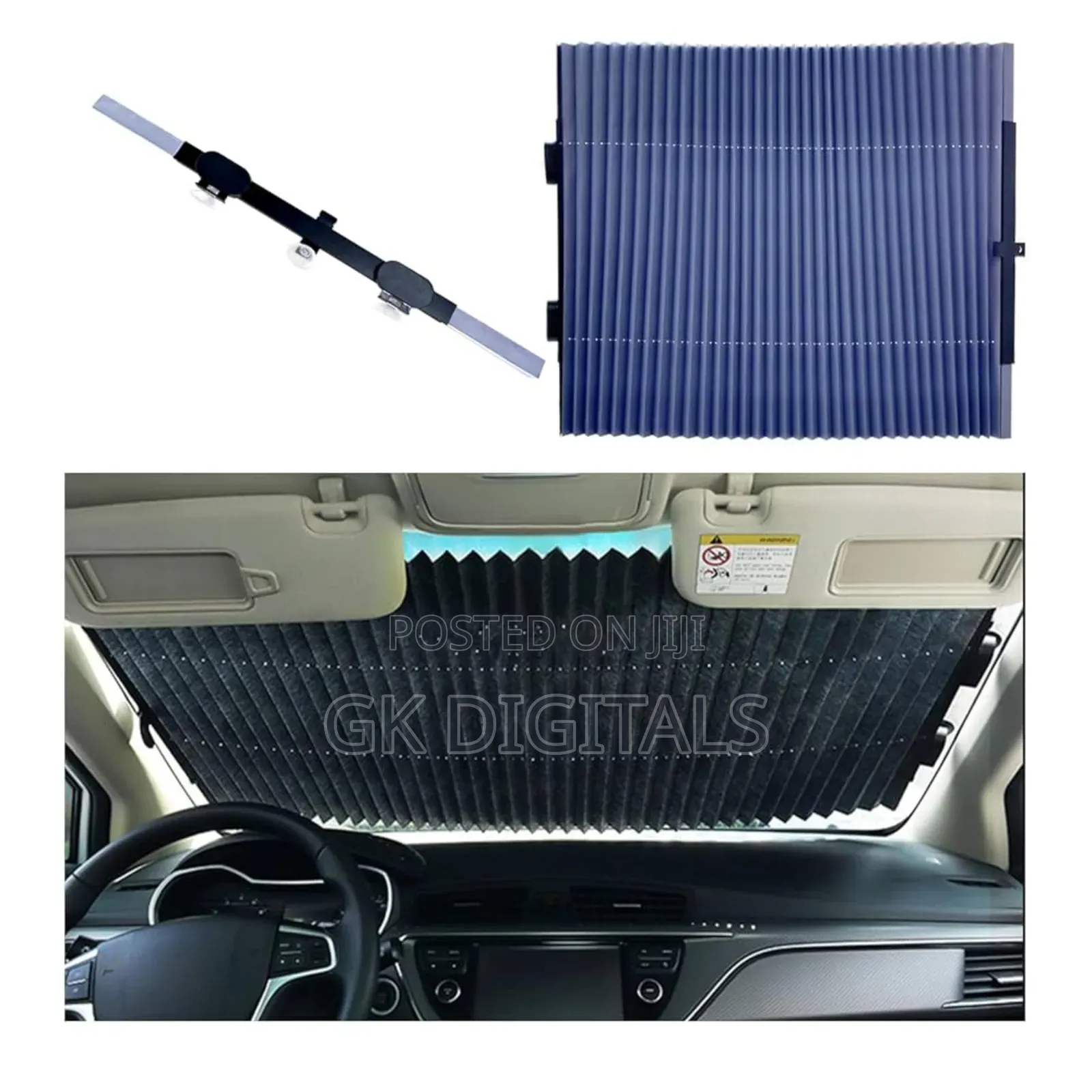 Beat the Heat Instantly With the Retractable Car Sunshade