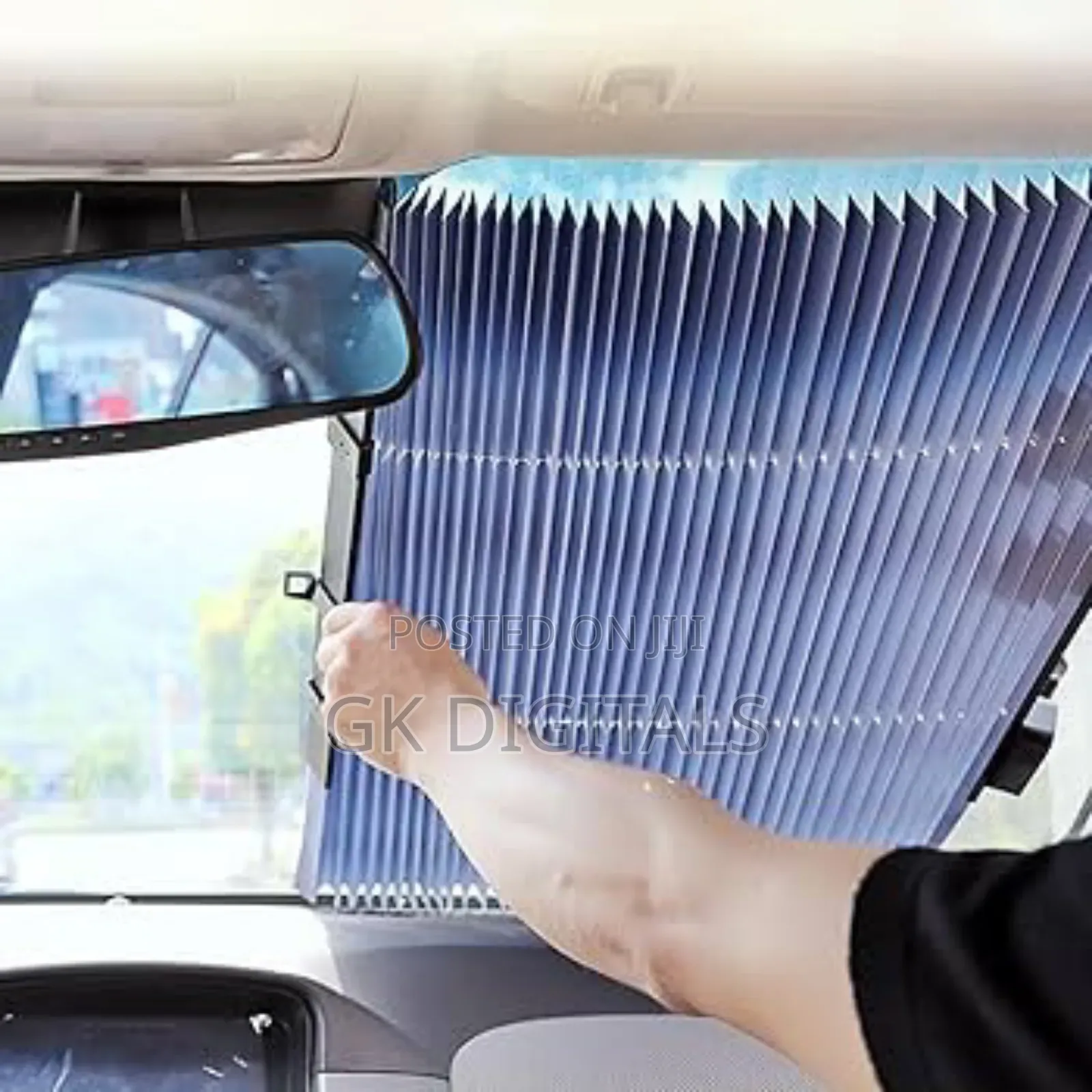 Beat the Heat Instantly With the Retractable Car Sunshade
