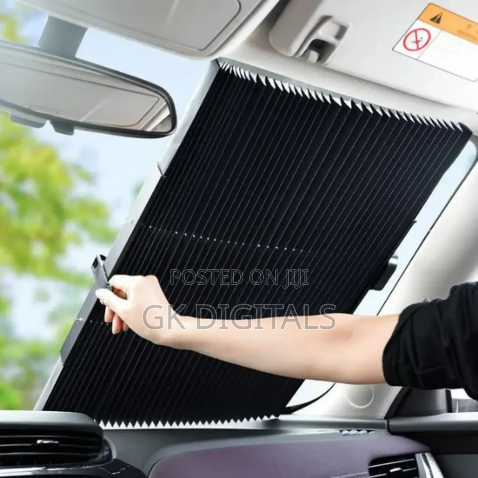 Beat the Heat Instantly With the Retractable Car Sunshade