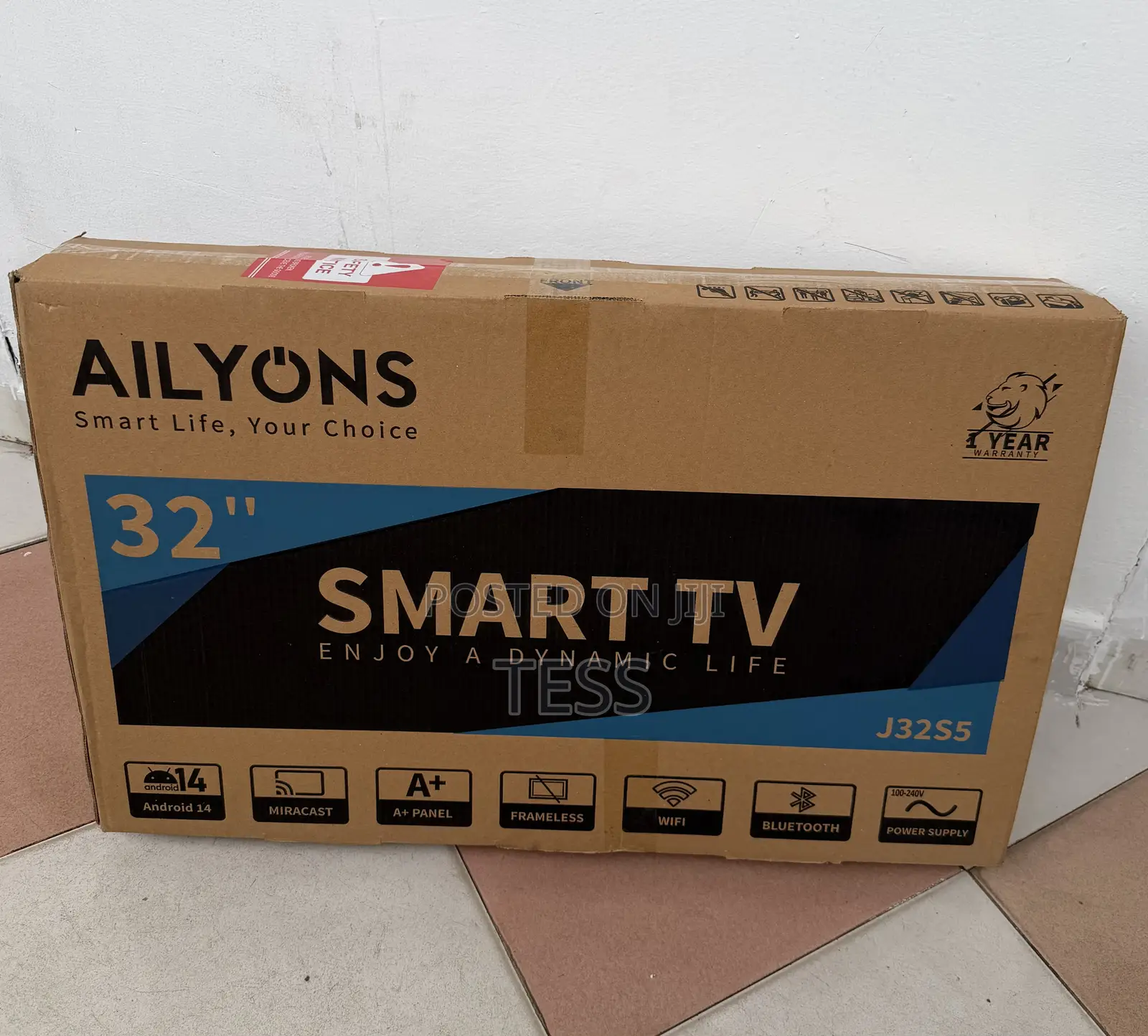 Ailyons 32inch Smart Tv Lss3205w Hd Led Smart And Colorful