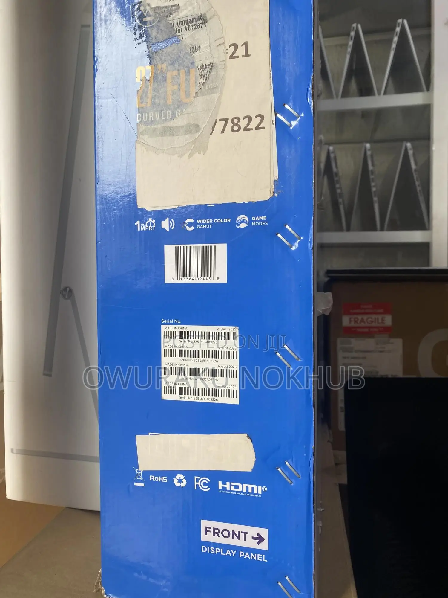 Westinghouse 27” FHD Curved Gaming Monitor